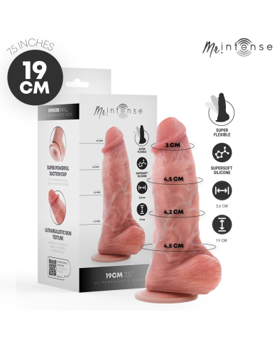 MR INTENSE SMALL SPENCER DILDO SILICONA 19 CM O 45 CM