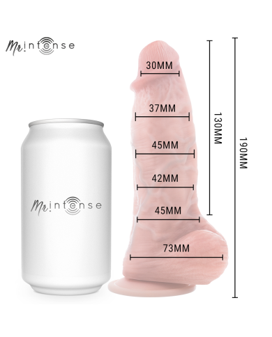 MR INTENSE SMALL SPENCER DILDO SILICONA 19 CM O 45 CM