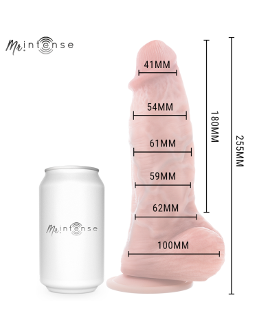 MR INTENSE BIG PENE SPENCER DILDO SILICONA 255 CM O 62 CM