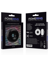 POWERING SUPER FLEXIBLE Y RESISTENTE ANILLO PENE 5CM PR08 NEGRO