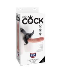 KING COCK HARNESS CON PENE REALISTICO NATURAL 229 CM