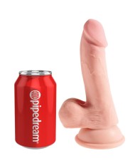 KING COCK DILDO TRIPLE DENSIDAD 14 CM