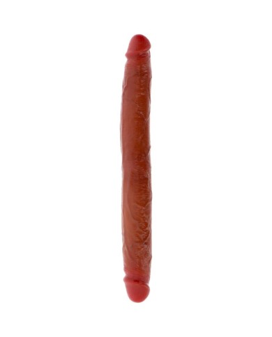 GET REAL DILDO DOBLE DONG DE SILICONA CARAMELO 35 CM