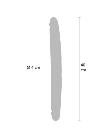 GET REAL DILDO DOBLE DONG DE SILICONA CARAMELO 40 CM