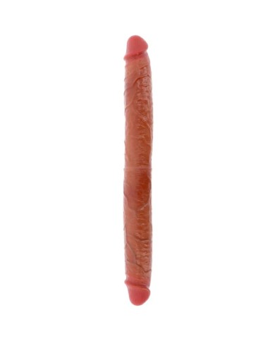 GET REAL DILDO DOBLE DONG DE SILICONA CARAMELO 46 CM