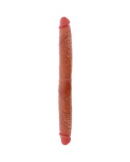 GET REAL DILDO DOBLE DONG DE SILICONA CARAMELO 46 CM