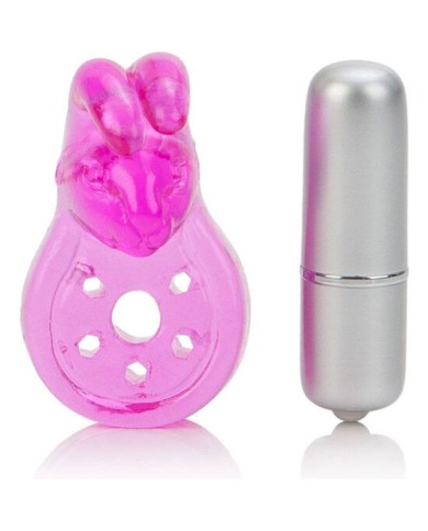 CALEXOTICS MICRO VIBE AROUSER BUNNY ANILLO VIBRADOR ROSA CALEXOTICS MICRO VIBE AROUSER BUNNY ANILLO VIBRADOR ROSA