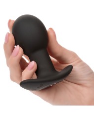 CALEXOTICS ROCK BOTTOM PLUG ANAL 10 VIBRACIONES SILICONA NEGRO