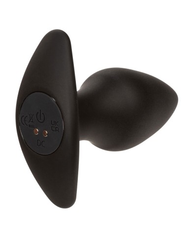 CALEXOTICS ROCK BOTTOM PERFECT PLUG ANAL 10 VIBRACIONES SILICONA NEGRO