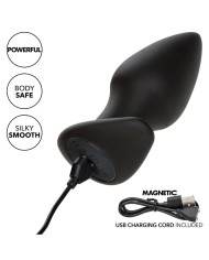 CALEXOTICS ROCK BOTTOM PERFECT PLUG ANAL 10 VIBRACIONES SILICONA NEGRO