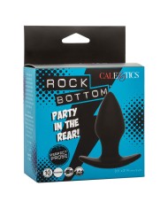 CALEXOTICS ROCK BOTTOM PERFECT PLUG ANAL 10 VIBRACIONES SILICONA NEGRO