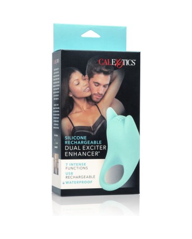 CALEXOTICS DUAL EXCITER ENHANCER ANILLO ESTIMULADOR SILICONA CALEXOTICS DUAL EXCITER ENHANCER ANILLO ESTIMULADOR SILICONA