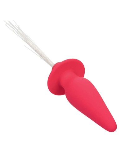 CALEXOTICS SOUTHERN LIGHTS LIGHT UP PLUG ANAL CON LUCES 10 VIBRACIONES SILICONA ROSA