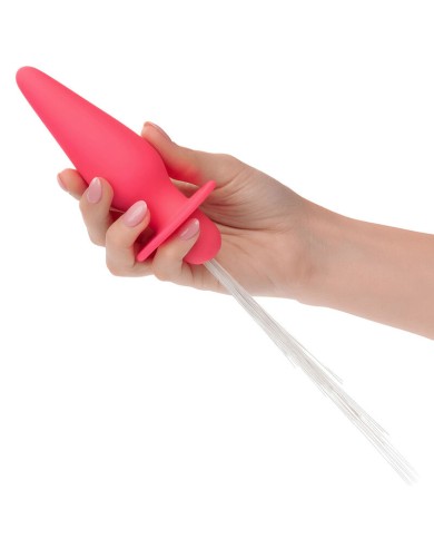 CALEXOTICS SOUTHERN LIGHTS LIGHT UP PLUG ANAL CON LUCES 10 VIBRACIONES SILICONA ROSA