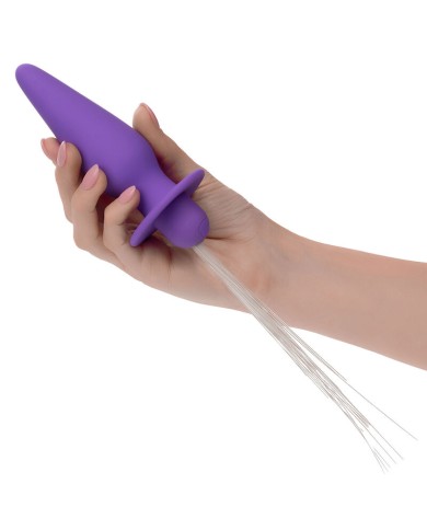 CALEXOTICS SOUTHERN LIGHTS LIGHT UP PLUG ANAL CON LUCES 10 VIBRACIONES SILICONA VIOLETA