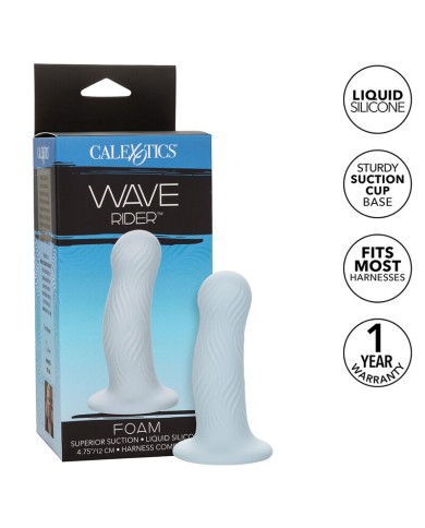 CALEXOTICS WAVE RIDER PLUG ANAL ESPUMA AZUL