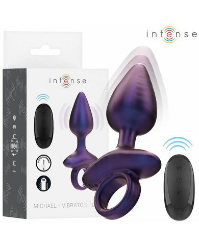 INTENSE MICHAEL PLUG ANAL VIBRADOR MODELO 2 CONTROL REMOTO