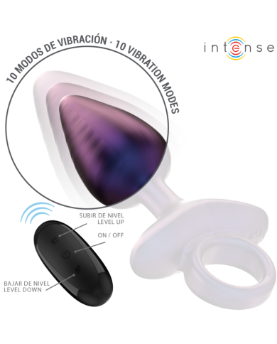 INTENSE MICHAEL PLUG ANAL VIBRADOR MODELO 2 CONTROL REMOTO