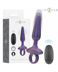 INTENSE MARLON PLUG ANAL VIBRADOR MODELO 4 CONTROL REMOTO