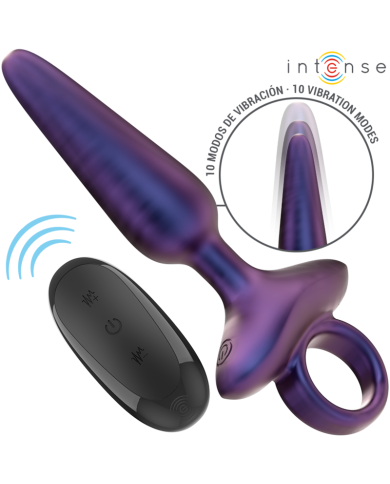 INTENSE MARLON PLUG ANAL VIBRADOR MODELO 4 CONTROL REMOTO