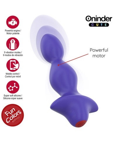 ONINDER CUTE LOVE BUTT VIBRADOR PLUG ANAL DILATADOR APP MUNDIAL GRATUITA