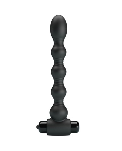 PRETTY LOVE LYNN PLUG ANAL SILICONA 10 VIBRACIONES NEGRO