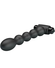 PRETTY LOVE LYNN PLUG ANAL SILICONA 10 VIBRACIONES NEGRO