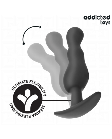 ADDICTED TOYS SET DE 3 PLUG ANAL SILICONA MODELO 1