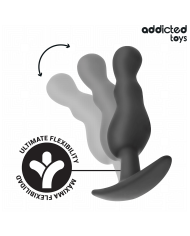 ADDICTED TOYS SET DE 3 PLUG ANAL SILICONA MODELO 1