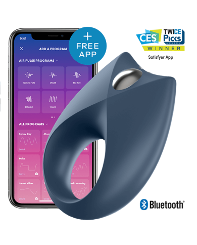 SATISFYER POWERFUL ROYAL ONE ANILLO VIBRADOR APP SATISFYER POWERFUL ROYAL ONE ANILLO VIBRADOR APP