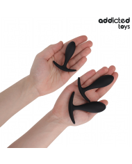 ADDICTED TOYS SET DE 3 PLUG ANAL SILICONA MODELO 2