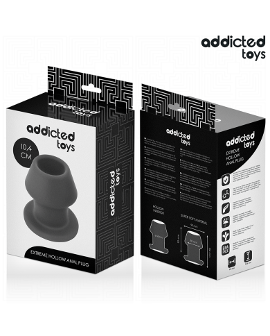 ADDICTED TOYS PLUG ANAL HUECO EXTREM SILICONA TALLA L 104 CM