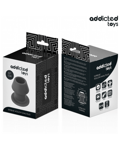 ADDICTED TOYS PLUG ANAL HUECO EXTREM SILICONA TALLA M 87 CM