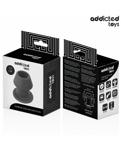 ADDICTED TOYS PLUG ANAL HUECO EXTREM SILICONA TALLA S 75 CM