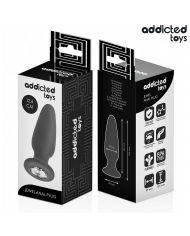 ADDICTED TOYS PLUG ANAL CON JOYA SILICONA TALLA L 126 CM