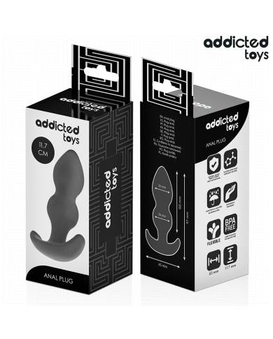 ADDICTED TOYS PLUG ANAL SILICONA TALLA L 117 CM