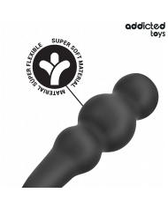 ADDICTED TOYS PLUG ANAL CON ANILLO SILICONA MODELO 1