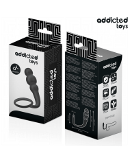 ADDICTED TOYS PLUG ANAL CON ANILLO SILICONA MODELO 1