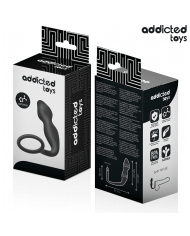 ADDICTED TOYS PLUG ANAL CON ANILLO SILICONA MODELO 2