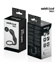 ADDICTED TOYS PLUG ANAL CON ANILLO SILICONA MODELO 3