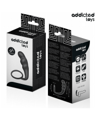 ADDICTED TOYS PLUG ANAL CON ANILLO SILICONA MODELO 4
