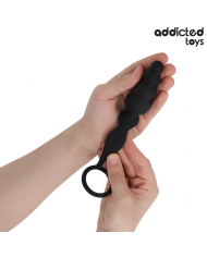 ADDICTED TOYS PLUG ANAL CON ANILLO SILICONA MODELO 5