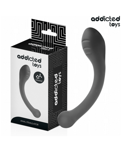 ADDICTED TOYS ESTIMULADOR ANAL DOBLE SILICONA 18 CM