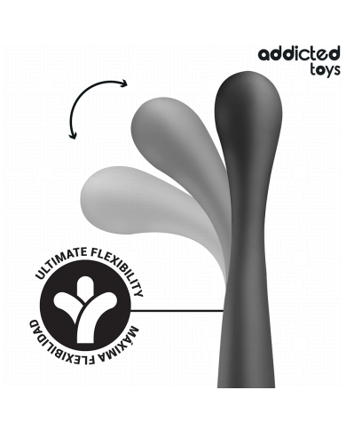 ADDICTED TOYS MASAJEADOR ANAL DOBLE SILICONA 225 CM