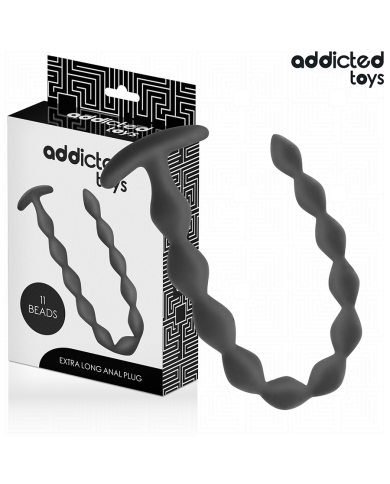 ADDICTED TOYS ROSARIO ANAL 27 CM EXTRA LARGO SILICONA