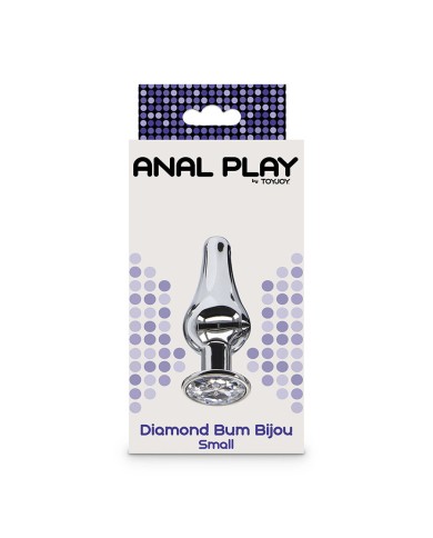 TOYJOY ANAL PLAY DIAMANTE BUM BIJOU PLUG ANAL PEQUENO