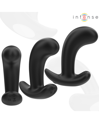 INTENSE CHANDLER PLUG ANAL 10 VIBRACIONES NEGRO CONTROL REMOTO