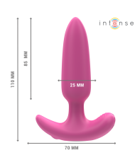 INTENSE ROSS PLUG ANAL 10 VIBRACIONES ROSA CONTROL REMOTO