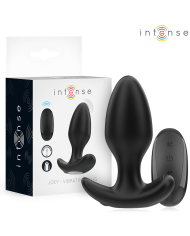 INTENSE JOEY PLUG ANAL 10 VIBRACIONES NEGRO CONTROL REMOTO