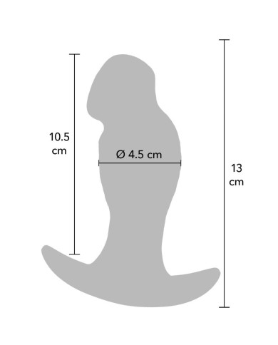 HIDDEN DESIRE INFERNO PLUG ANAL REALISTICO 13 CM